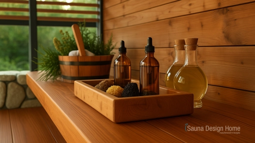 Kosmetik in den Sauna