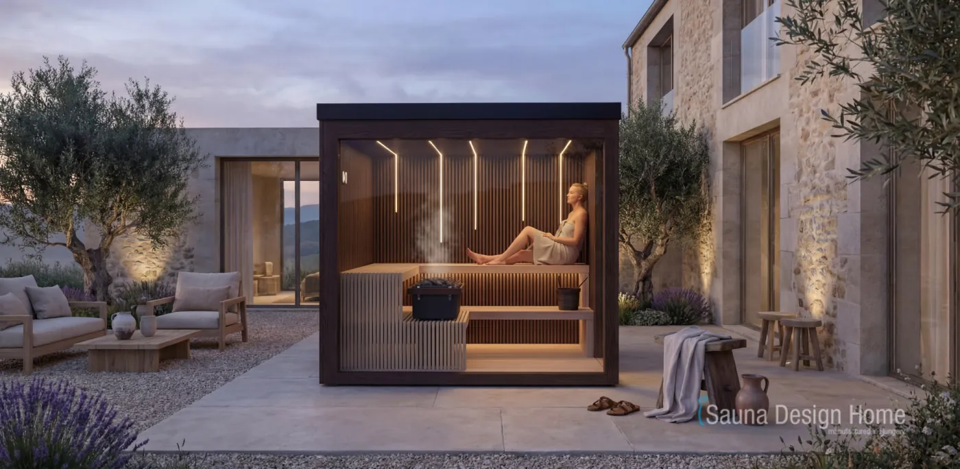 Fusion sauna nach maß
