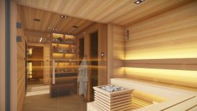 Innenansicht der Sauna