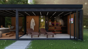 Gartensauna Haus für zuhause Graz