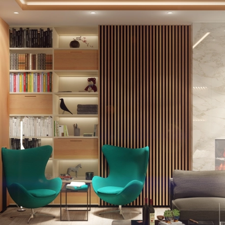 Familienhaus, Wohnungseinrichtung im Geiste des Perfektionismus | Design &amp;amp; Planung