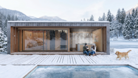 Wellnesshaus im Garten