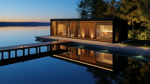 Mini Ferienhaus mit Sauna