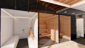 Innenarchitektur und Design Fitnessraum