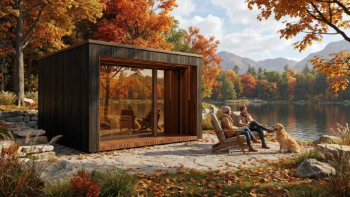 Outdoor-Sauna Outdoor-Sauna