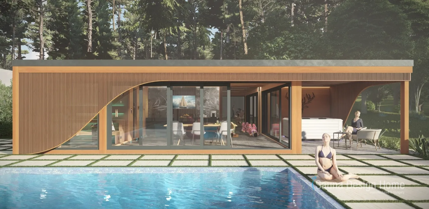 Luxus Wellnesshaus Bau Graz