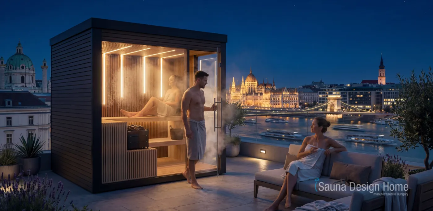 minimalistich sauna
