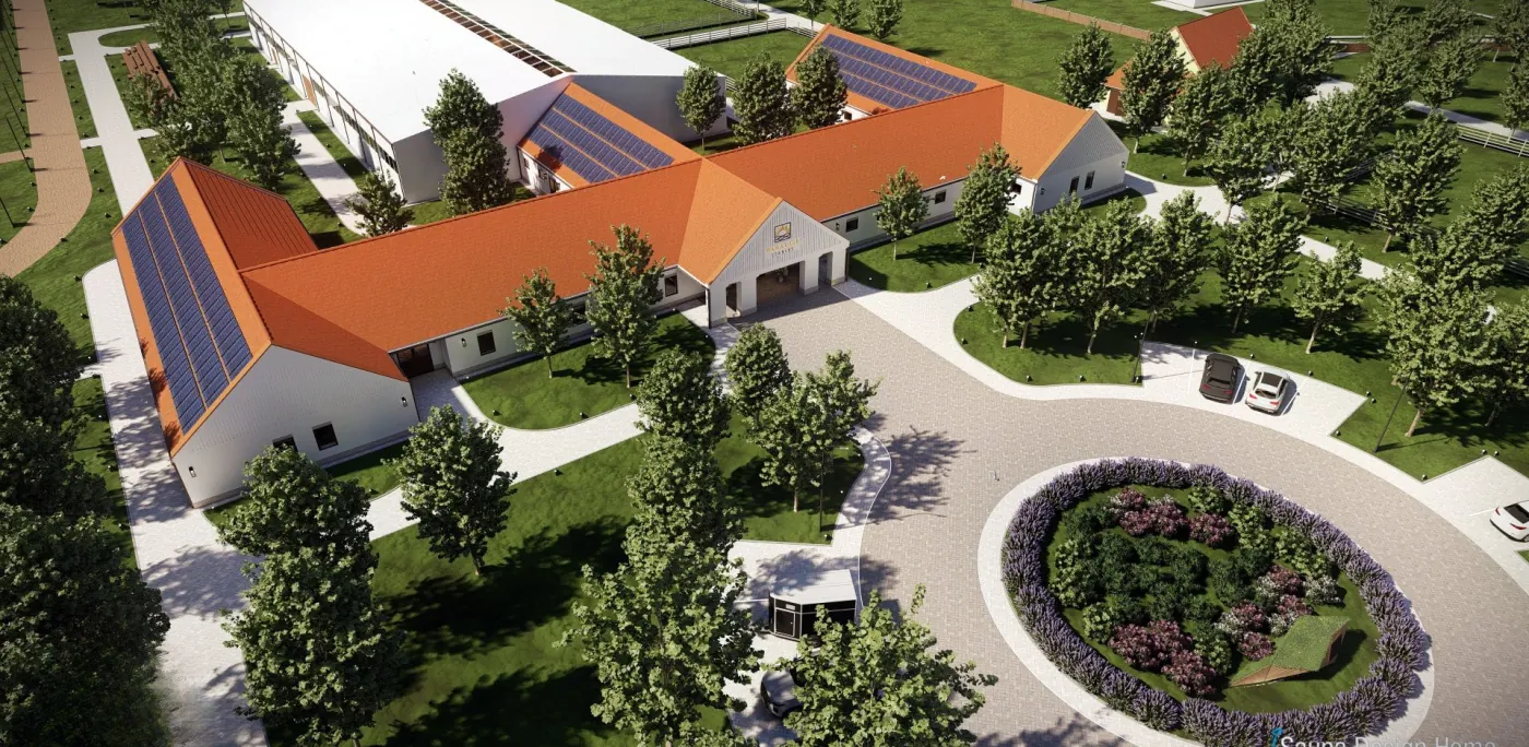 externe Infrastruktur für Reitanlagen