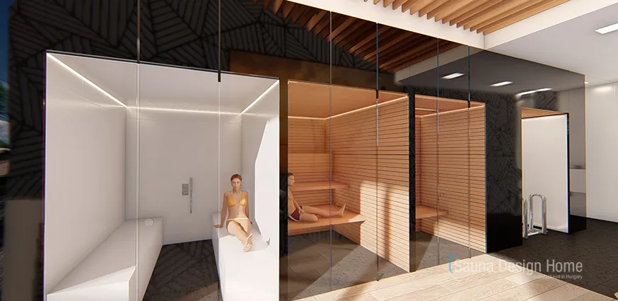 Innenarchitektur und Design Fitnessraum