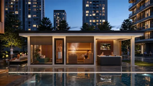 Sky Residence Gartensauna