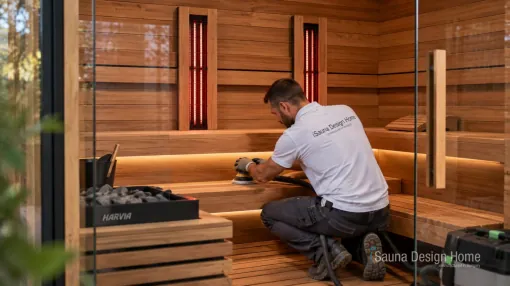Sauna Wartung und professioneller Saunaservice