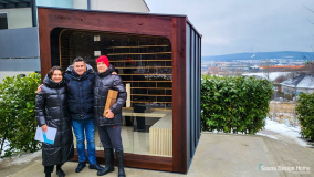 Aussen Design Saunahaus - Kundenzufriedenheit