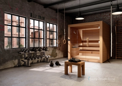 Finnische Sauna