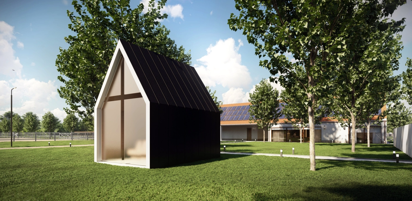 architektonisches Reitanlagenkonzept