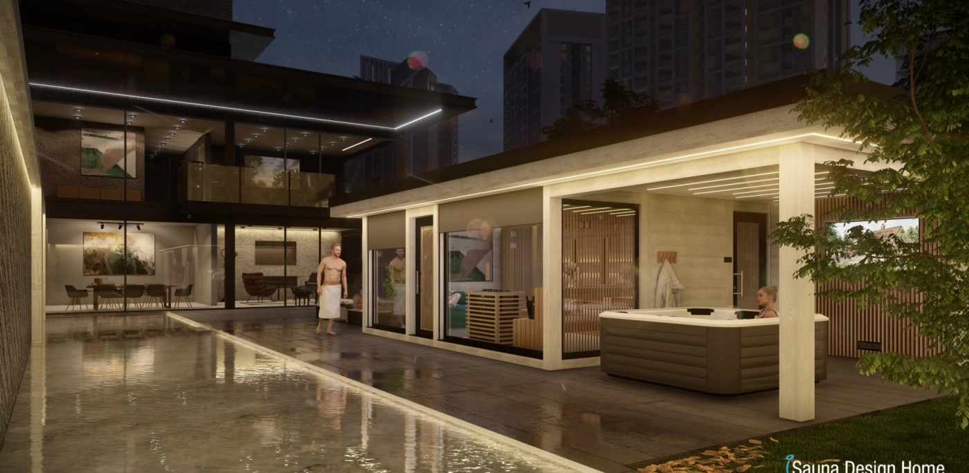 Modern Premium Saunahaus